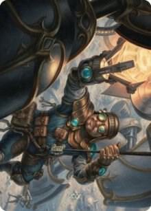 Powerstone Engineer Art Card [Art Series: The Brothers' War] 2