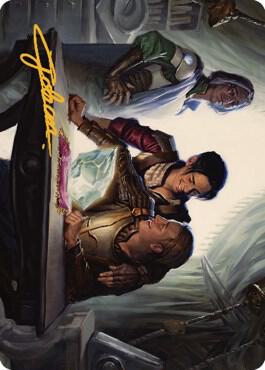 Tocasia's Welcome Art Card (Gold-Stamped Signature) [Art Series: The Brothers' War] 4