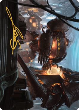 Autonomous Assembler Art Card (Gold-Stamped Signature) [Art Series: The Brothers' War] 5