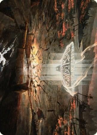 Urza's Sylex Art Card [Art Series: The Brothers' War] 7