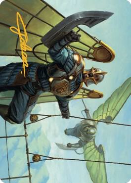 Air Marshal Art Card (Gold-Stamped Signature) [Art Series: The Brothers' War] 8