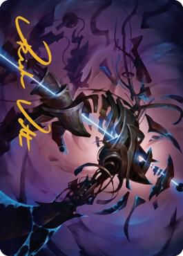 Defabricate Art Card (Gold-Stamped Signature) [Art Series: The Brothers' War] 9