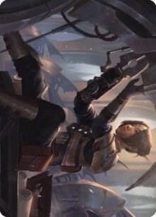 Thopter Mechanic Art Card [Art Series: The Brothers' War] 13