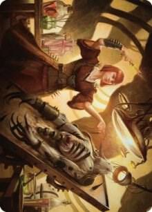 Ashnod, Flesh Mechanist Art Card [Art Series: The Brothers' War] 15