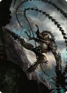Razorlash Transmogrant Art Card [Art Series: The Brothers' War] 17