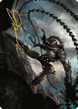 Razorlash Transmogrant Art Card (Gold-Stamped Signature) [Art Series: The Brothers' War] 17