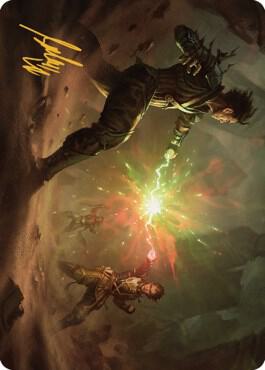 Brotherhood's End Art Card (Gold-Stamped Signature) [Art Series: The Brothers' War] 19
