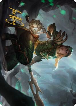 Argothian Opportunist Art Card (Gold-Stamped Signature) [Art Series: The Brothers' War] 22