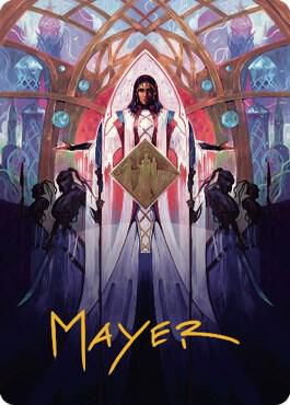 Kayla's Command Art Card (Gold-Stamped Signature) [Art Series: The Brothers' War] 30