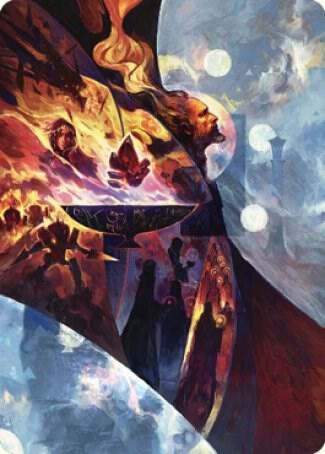 Urza's Command Art Card [Art Series: The Brothers' War] 31