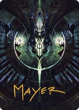 Gix's Command Art Card (Gold-Stamped Signature) [Art Series: The Brothers' War] 32
