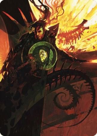 Mishra's Command Art Card [Art Series: The Brothers' War] 33
