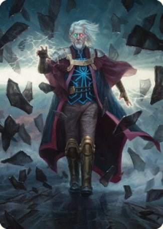 Urza, Planeswalker Art Card [Art Series: The Brothers' War] 42