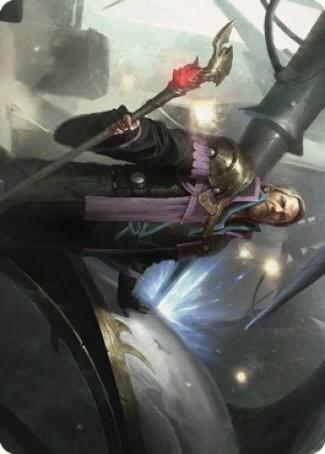Urza, Prince of Kroog Art Card [Art Series: The Brothers' War] 43