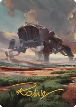 Plains (48) Art Card (Gold-Stamped Signature) [Art Series: The Brothers' War] 48
