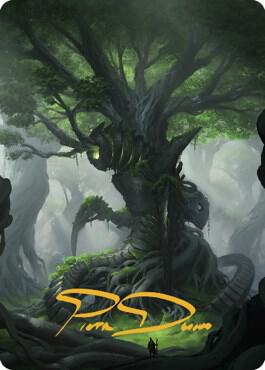 Forest Art Card (Gold-Stamped Signature) [Art Series: The Brothers' War] 53