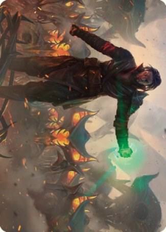 Mishra, Eminent One Art Card [Art Series: The Brothers' War] 54