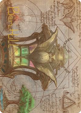 Chromatic Lantern Art Card (Gold-Stamped Signature) [Art Series: The Brothers' War] 57