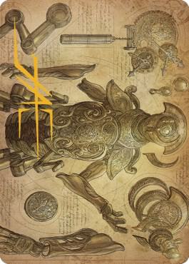Foundry Inspector Art Card (Gold-Stamped Signature) [Art Series: The Brothers' War] 59