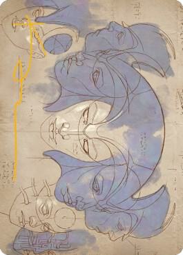 Helm of the Host Art Card (Gold-Stamped Signature) [Art Series: The Brothers' War] 61