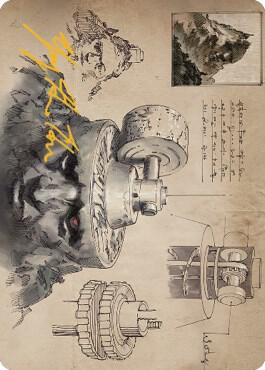 Millstone Art Card (Gold-Stamped Signature) [Art Series: The Brothers' War] 67