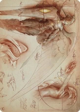 Platinum Angel Art Card [Art Series: The Brothers' War] 71