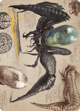 Psychosis Crawler Art Card (Gold-Stamped Signature) [Art Series: The Brothers' War] 73