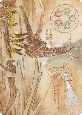Ramos, Dragon Engine Art Card (Gold-Stamped Signature) [Art Series: The Brothers' War] 74