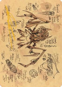 Scrap Trawler Art Card (Gold-Stamped Signature) [Art Series: The Brothers' War] 75