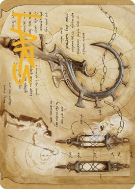 Soul-Guide Lantern Art Card (Gold-Stamped Signature) [Art Series: The Brothers' War] 78