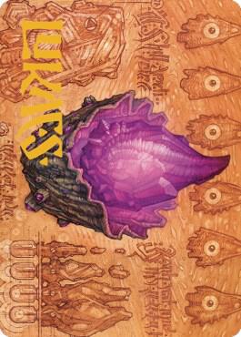Thorn of Amethyst Art Card (Gold-Stamped Signature) [Art Series: The Brothers' War] 80