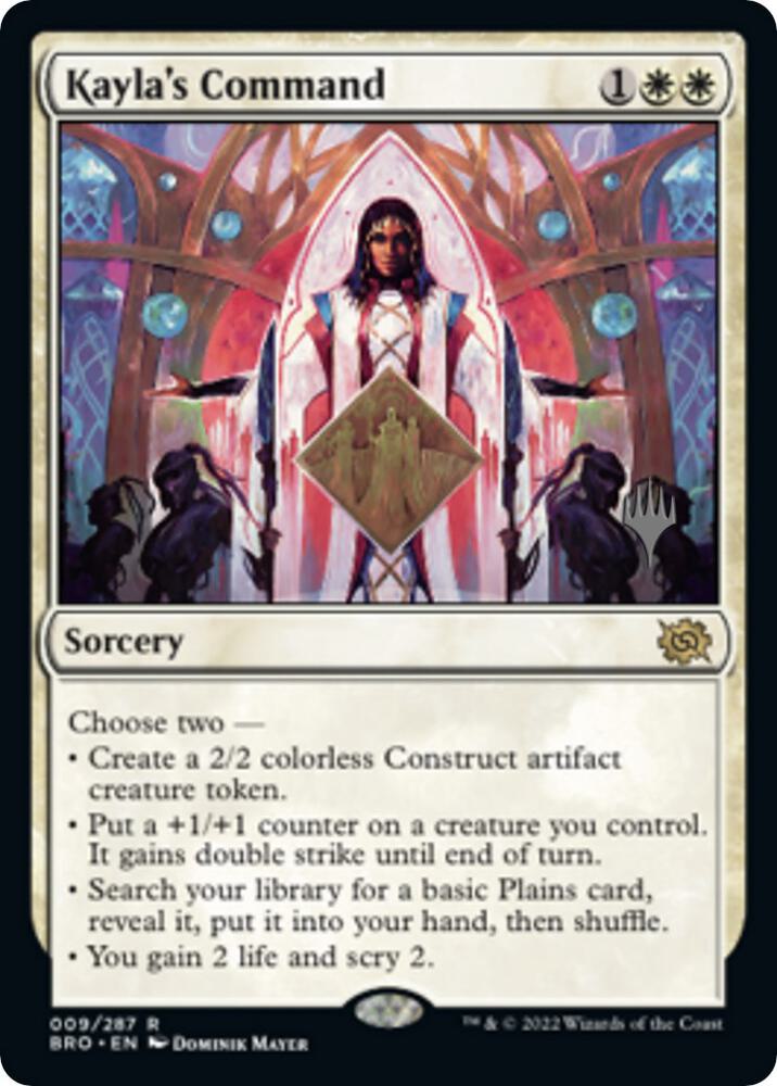 Kayla's Command [Promo Pack: The Brothers' War] 9
