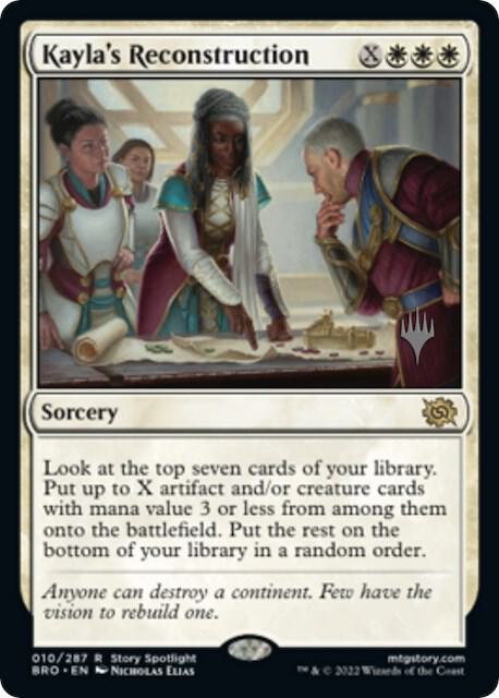 Kayla's Reconstruction [Promo Pack: The Brothers' War] 10