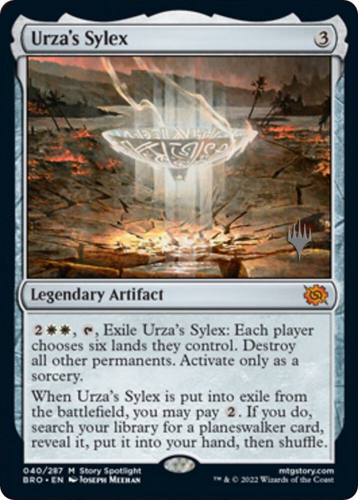 Urza's Sylex [Promo Pack: The Brothers' War] 40