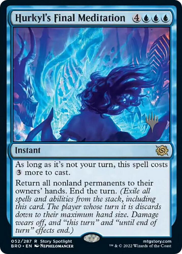 Hurkyl's Final Meditation [Promo Pack: The Brothers' War] 52