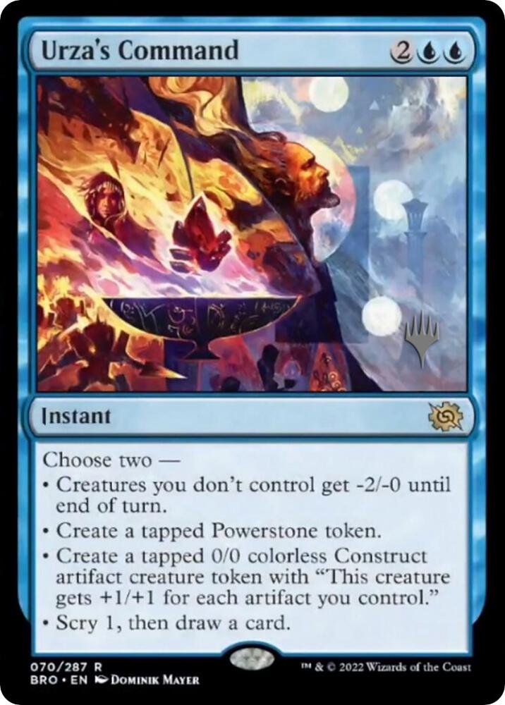 Urza's Command [Promo Pack: The Brothers' War] 70