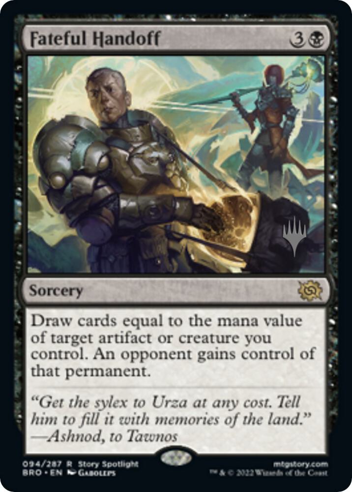 Fateful Handoff [Promo Pack: The Brothers' War] 94
