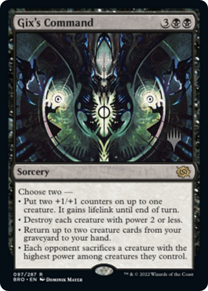 Gix's Command [Promo Pack: The Brothers' War] 97