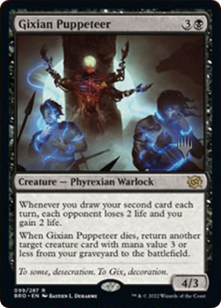Gixian Puppeteer [Promo Pack: The Brothers' War] 99