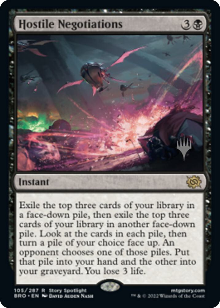 Hostile Negotiations [Promo Pack: The Brothers' War] 105
