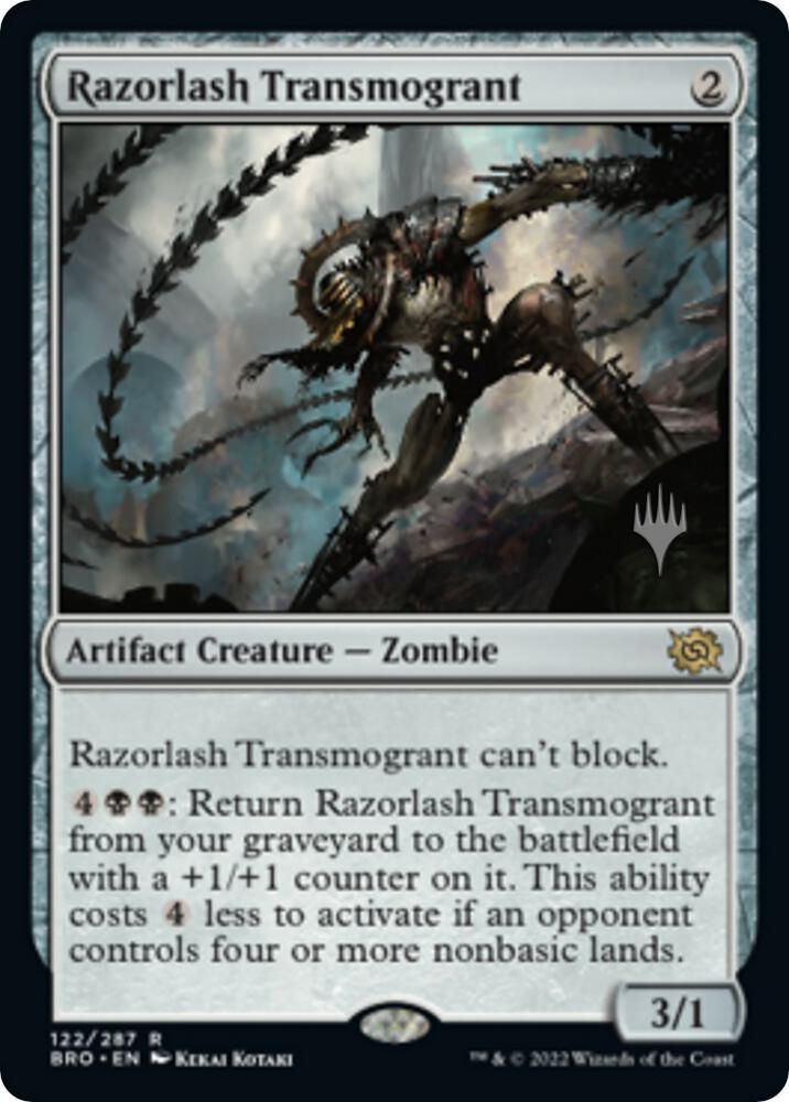 Razorlash Transmogrant [Promo Pack: The Brothers' War] 122