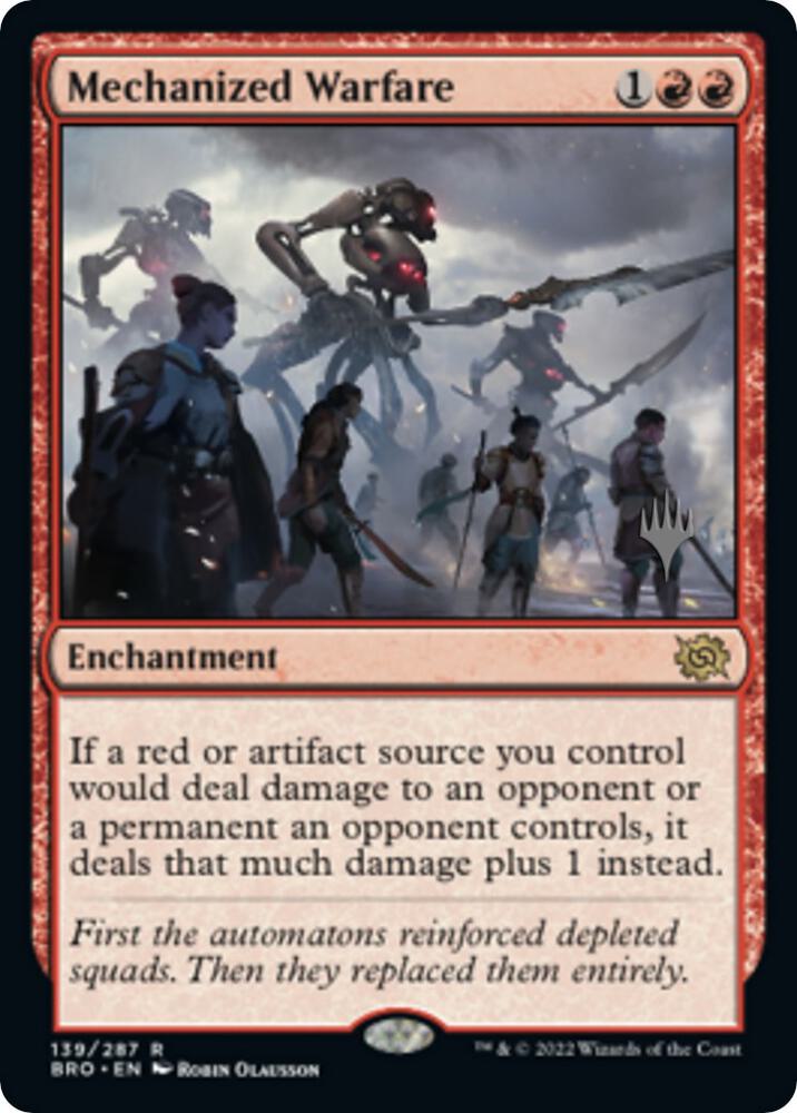 Mechanized Warfare [Promo Pack: The Brothers' War] 139