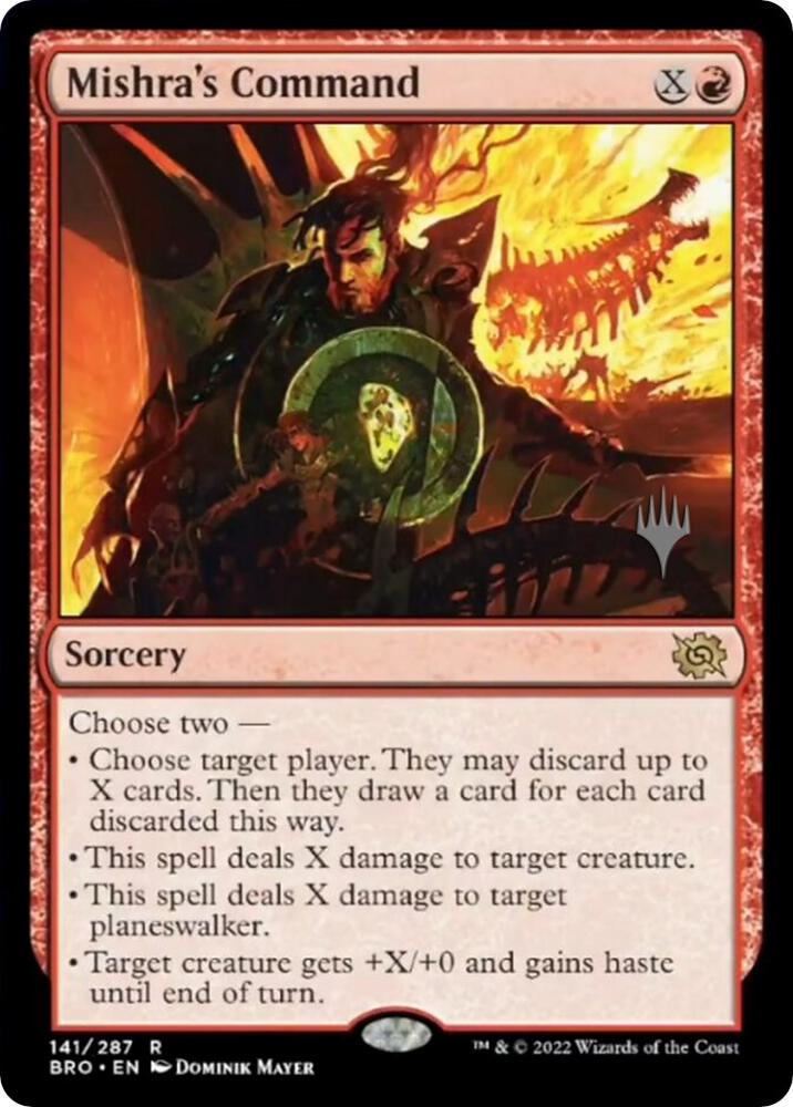 Mishra's Command [Promo Pack: The Brothers' War] 141