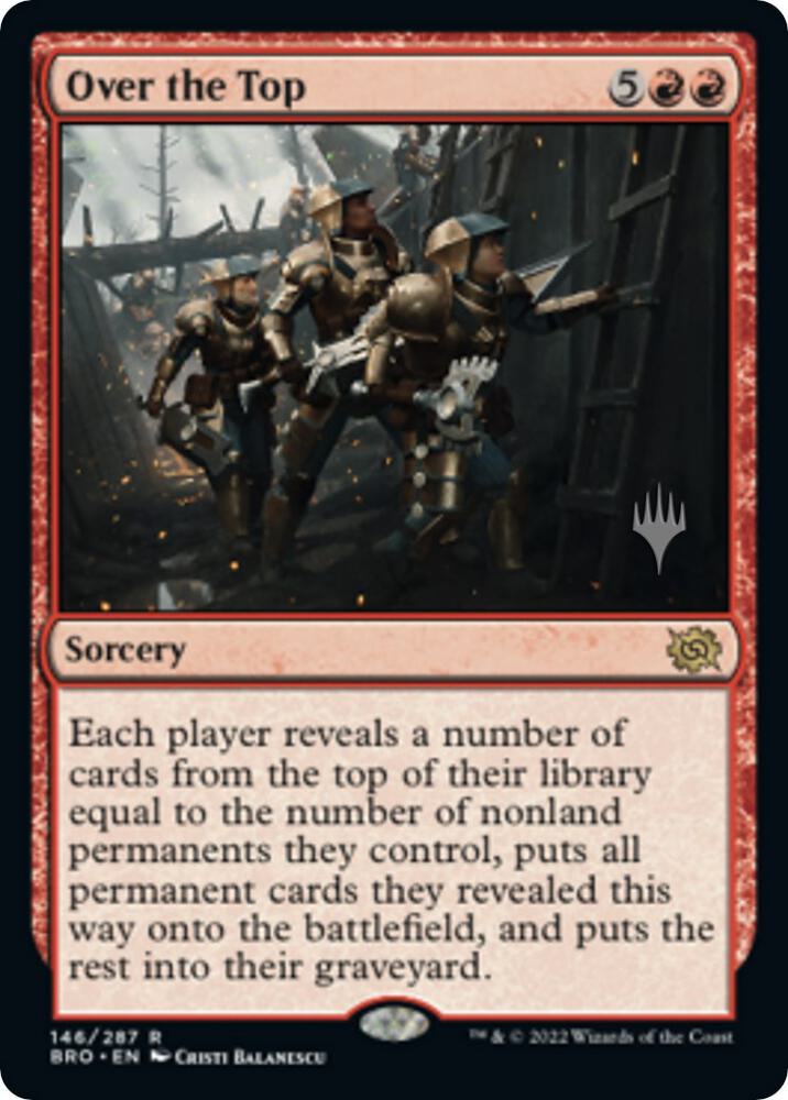 Over the Top [Promo Pack: The Brothers' War] 146