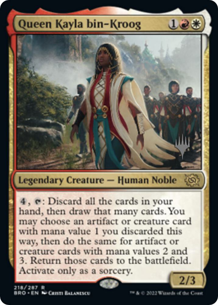 Queen Kayla bin-Kroog [Promo Pack: The Brothers' War] 218