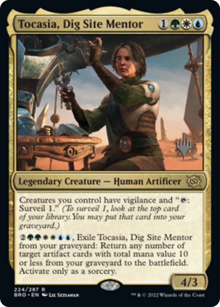 Tocasia, Dig Site Mentor [Promo Pack: The Brothers' War] 224