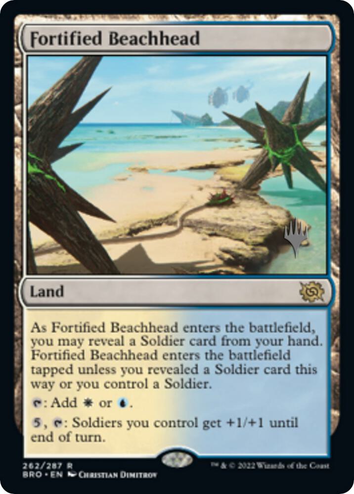 Fortified Beachhead [Promo Pack: The Brothers' War] 262