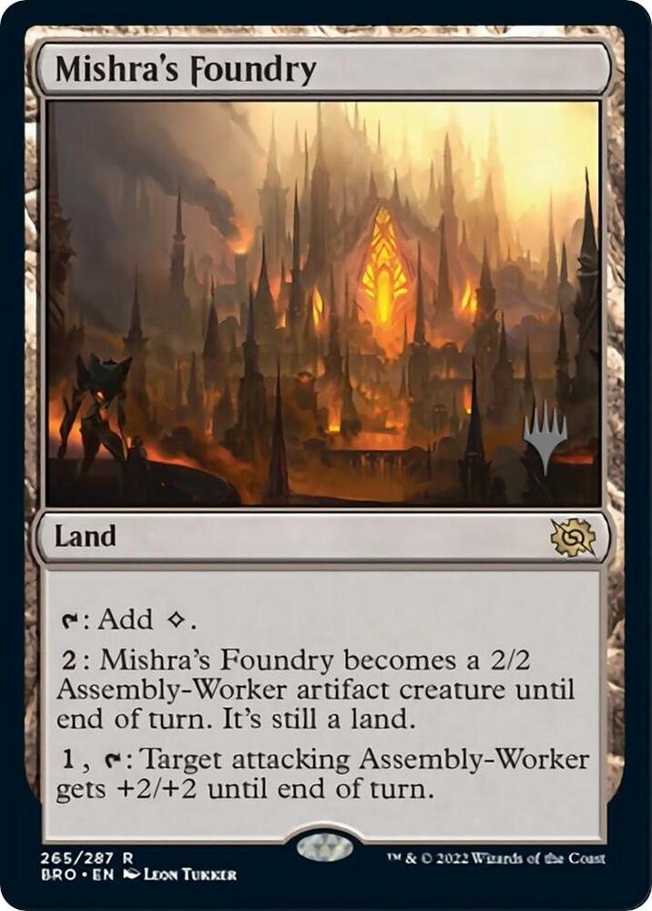 Mishra's Foundry [Promo Pack: The Brothers' War] 265