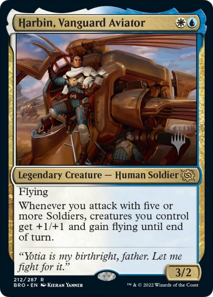 Harbin, Vanguard Aviator [Promo Pack: The Brothers' War] 212