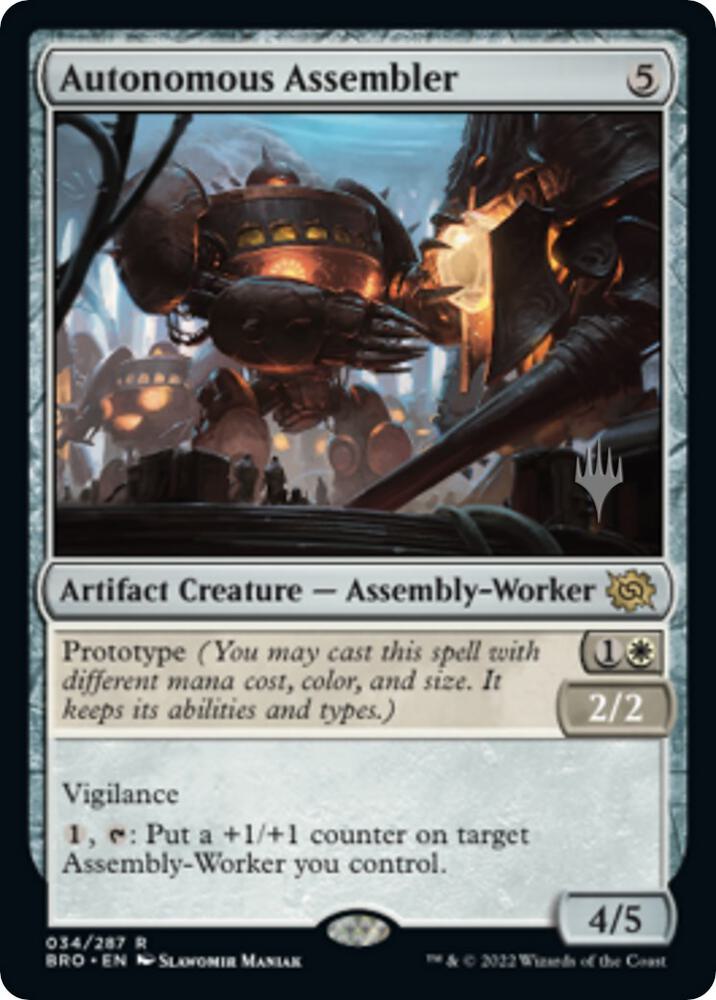 Autonomous Assembler [Promo Pack: The Brothers' War] 34